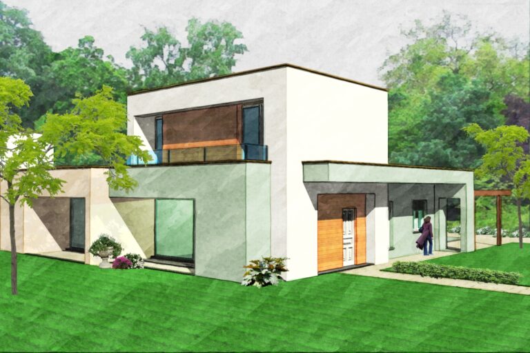 villa nuova costruzione classe A verrone 230K abita agenzia immobiliare