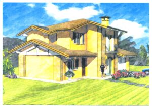 villa nuova costruzione classe A verrone 275K abita agenzia immobiliare